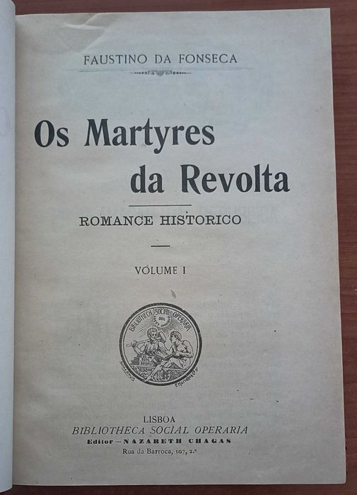 Os Martyres da Revolta por Faustino da Fonseca (1911)