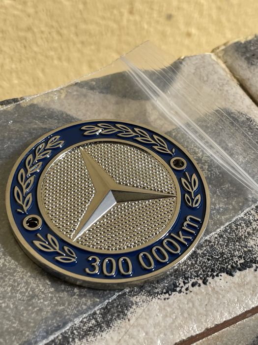 Simbolo mercedes 55mm 300mil kms