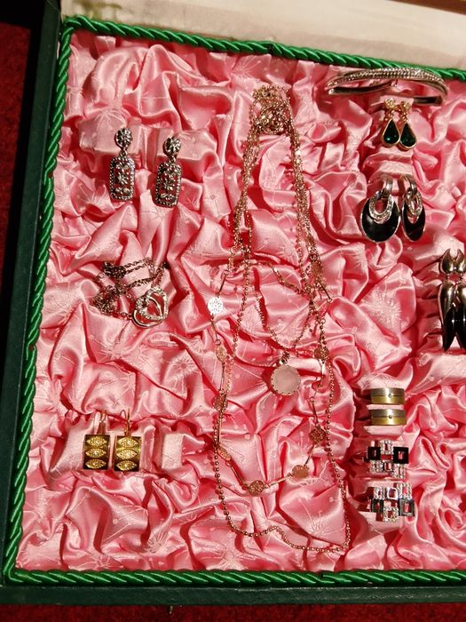 Biżuteria pozłacana/srebrna mix