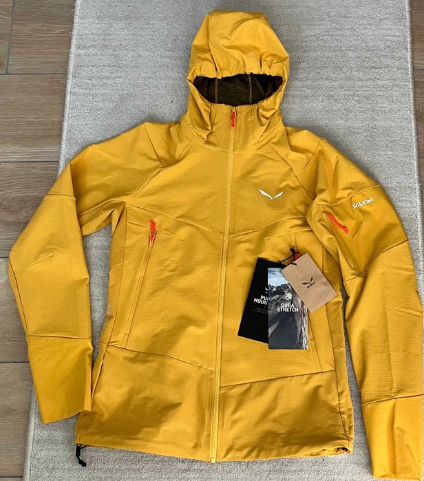 Softshell Salewa Agner SS DST Hood Jacket gold damskie XS i XL