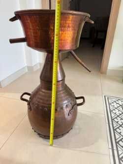 Alambique tradicional de 1989 - 30 litros - Cobre martelado