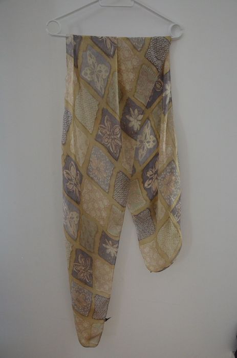 szal apaszka 100% silk jedwab 33x160 cm