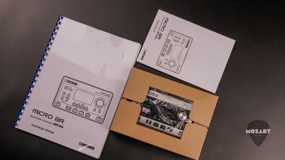BOSS Micro BR BR-80 – przenośny rejestrator cyfrowy / multitrack