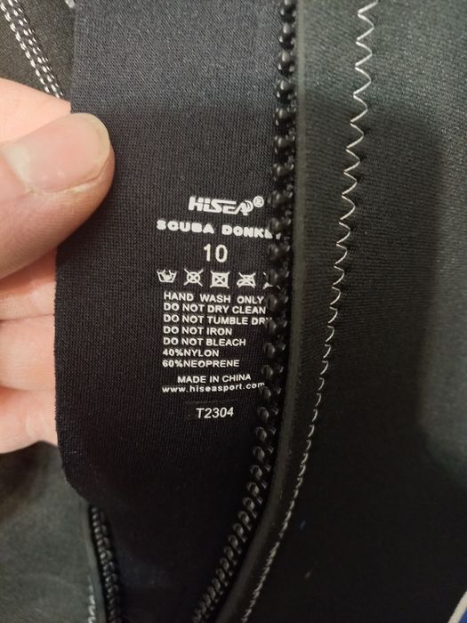 Strój do nurkowania Hisea
