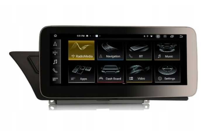 CarPlay Android Auto Radio FM RDS DAB+ Android WiFi 4G MP3 MP4 GPS YouTube Audi A5 Ekran 12,3 cala