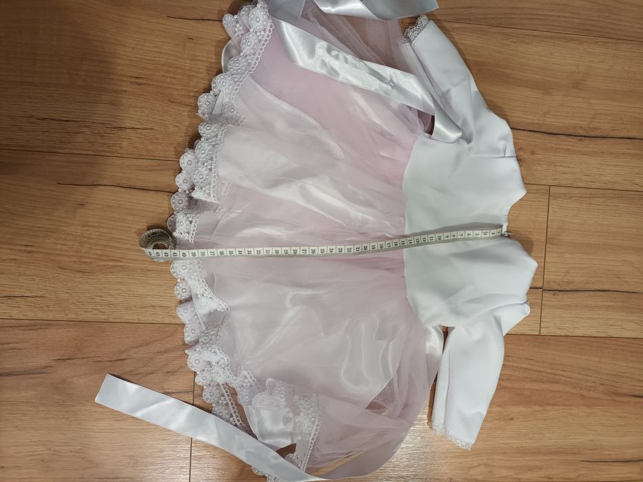 Ubranko do chrztu dla dziewczynki 68