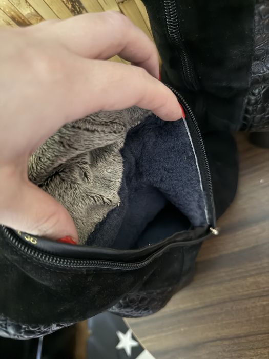 Зимові чоботи цигейка 36 розмір