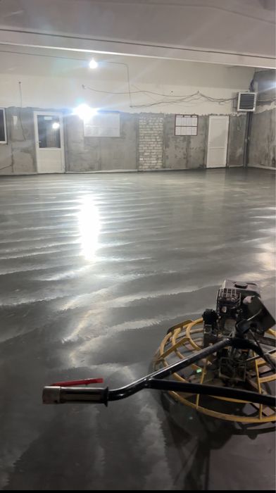 Промислові бетонні підлоги , полистиролбетон , напівсуха стяжка