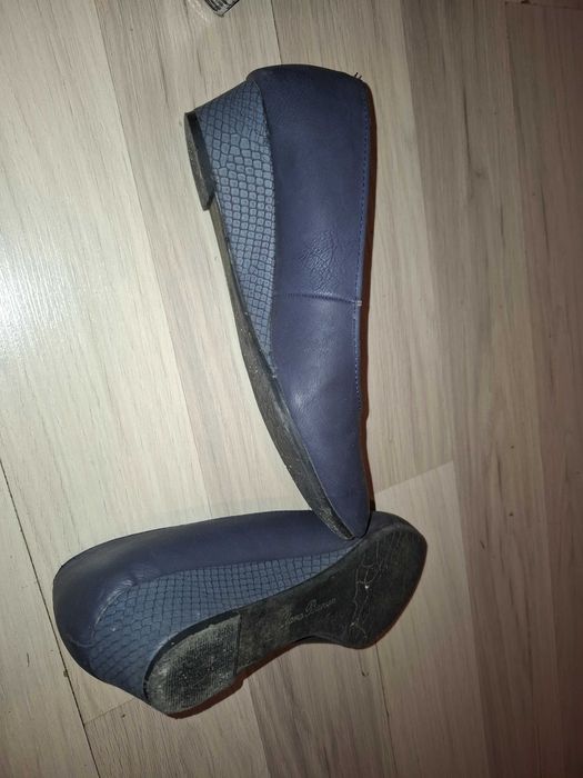 Półbuty niebieskie Clara Barson, r.37