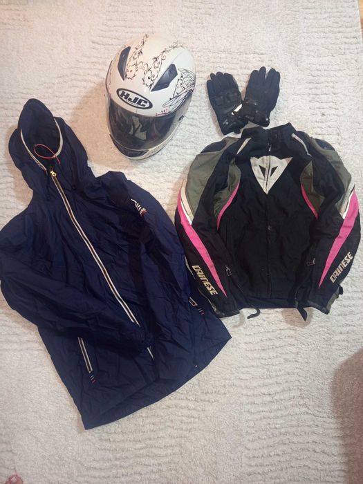 Conjunto de equipamento de motociclismo feminino