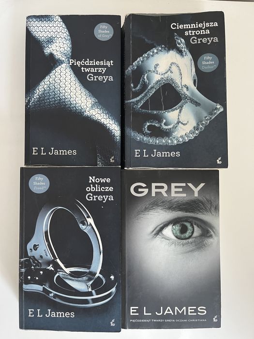 50 Twarzy Greya - książki