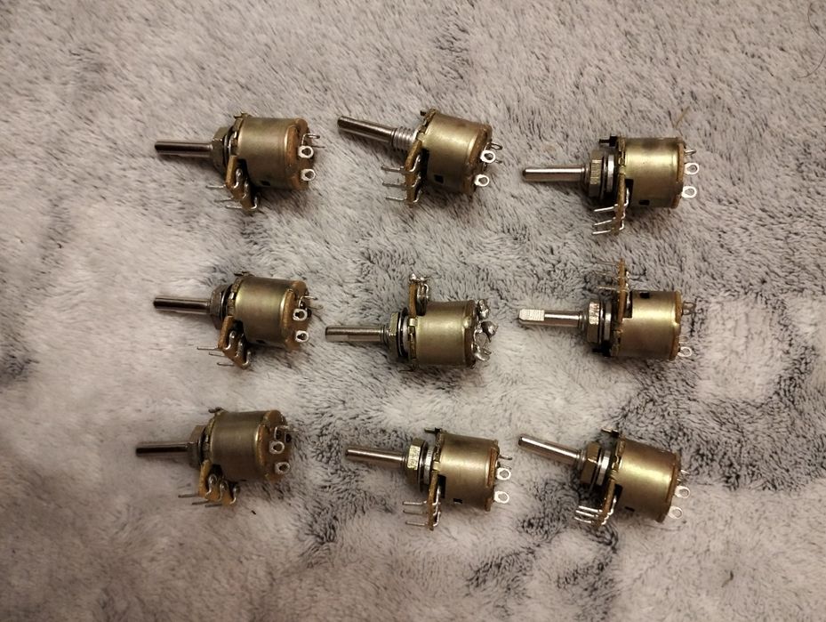 Резисторы переменные и подстроечные