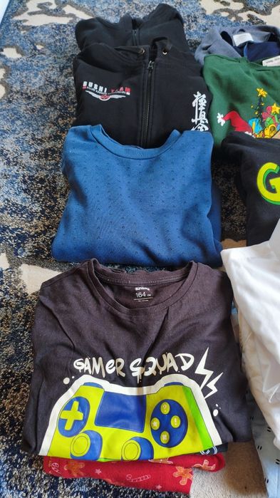Okazja mega paka ubrań chłopięcych 158/164