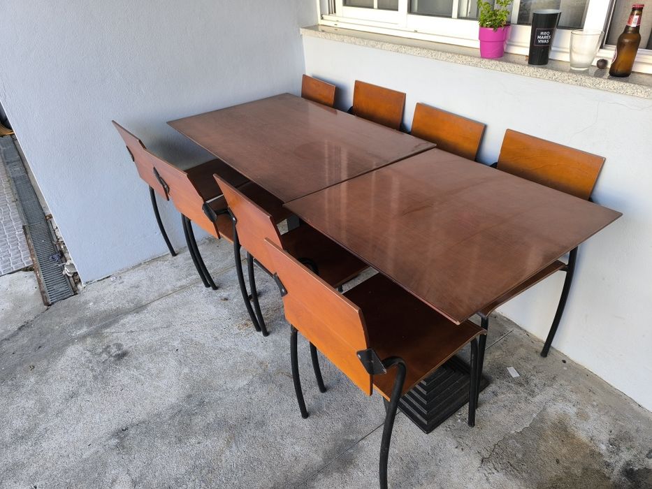 Mesas e cadeiras cozinha / terraço/ esplanada