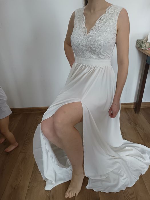 Suknia ślubna, na poprawiny