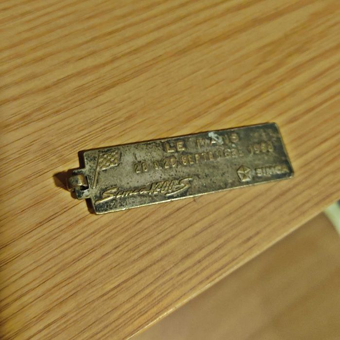 Porta-chaves Le Mans 1968 – SIMCA