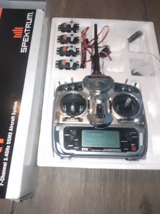 Aparatura spektrum dx7 rc 2,4 ghz rc