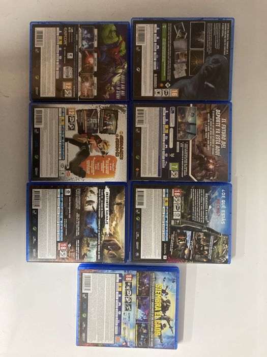 Diversos Jogos PS4