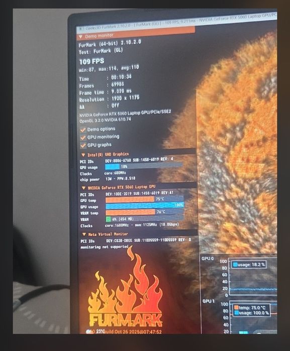 Portátil Gigabyte A16 2025 e Oculus Xreal XbX a01plus