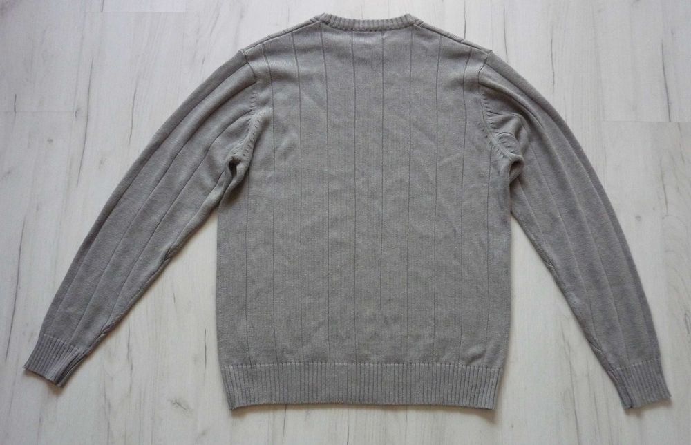 Męski sweter U.S. POLO ASSN rozmiar M L szary wysyłka gratis!