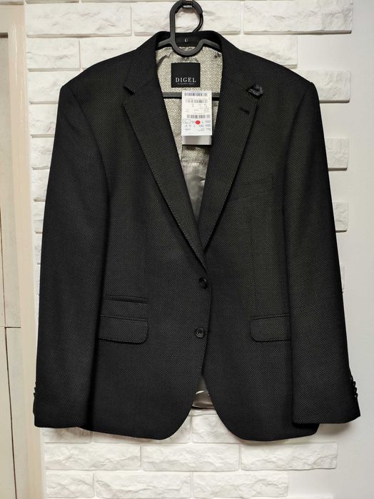 Digel ezzo р. l ( 26 ) піджак сірий чоловічий преміум можна на весілля