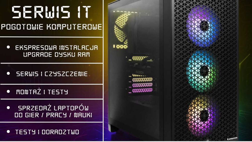 Serwis Czyszczenie i Sprzedaż Komputerów i Laptopów – Śląsk - HelpIT