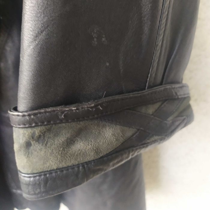 Kurtka czarna skóra 44-46