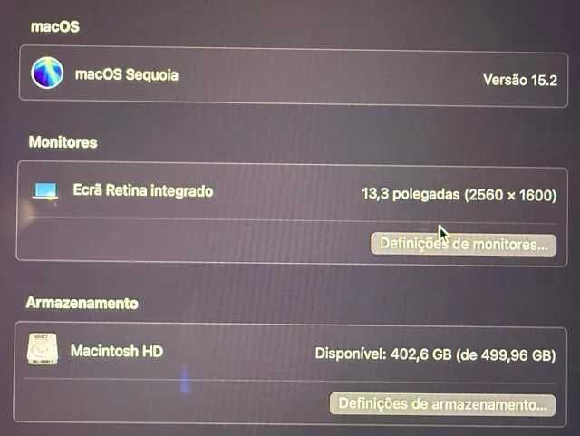 Macbook Pro 13 polegadas 2020 2 GHz Intel i5 16GB RAM471630350259988484