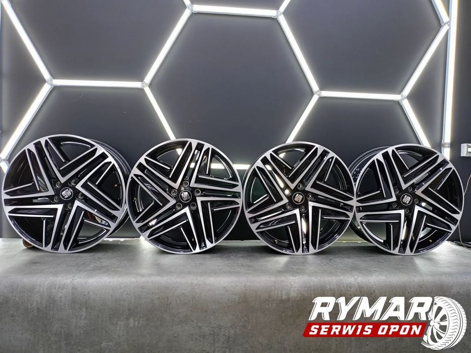 śląsk alufelgi 7,5x19 5x112 et43 oe seat komplet (vw audi skoda)