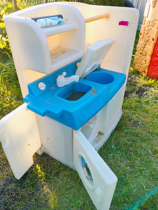 Zabawka ogrodowa, pralka