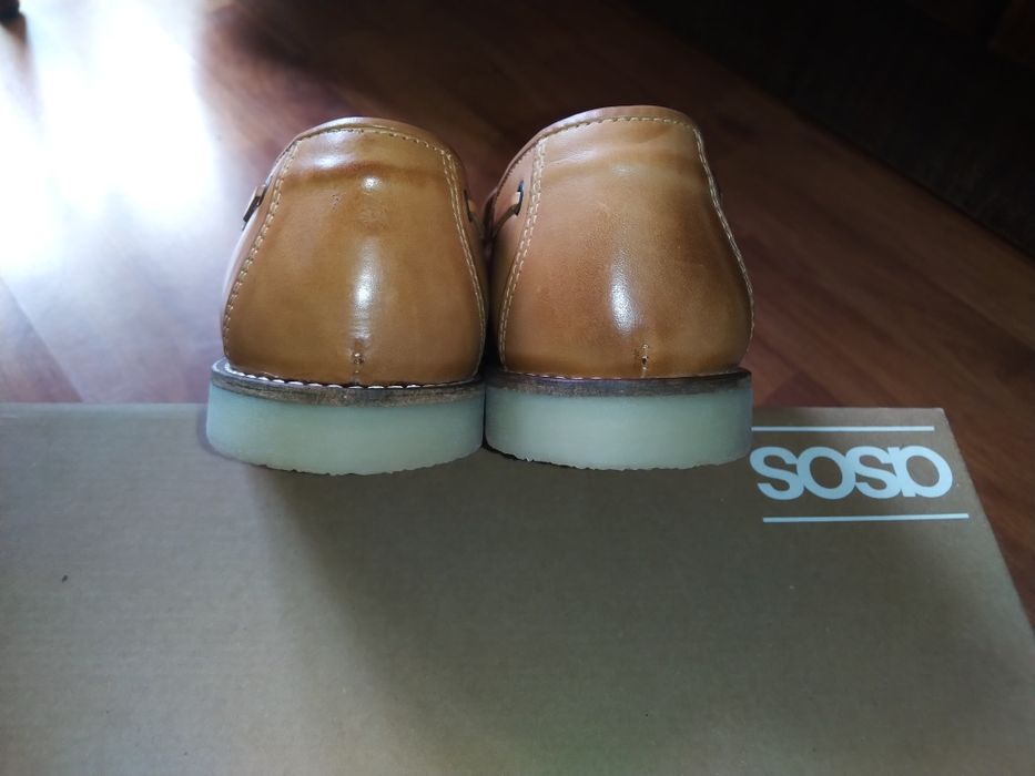 Лоферы Asos размер 42-42.5, смарт лоферы, туфли, топсайдеры