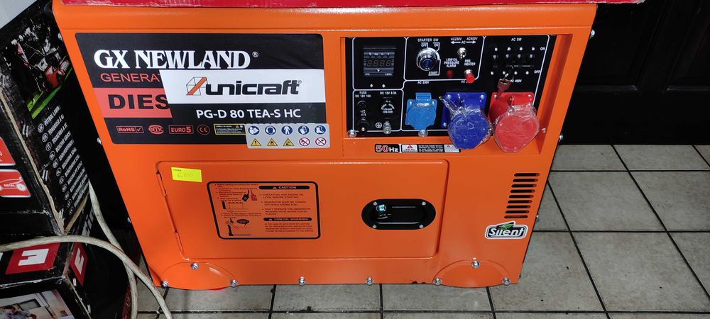 Agregat prądotwórczy Unicraft PG-D 80 TEA-S HC