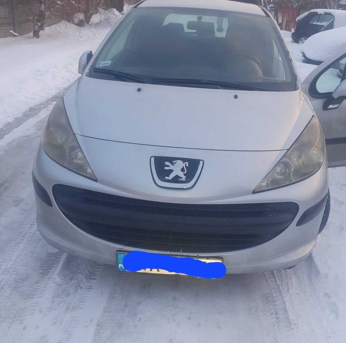 Peugeot 207 części srebrny