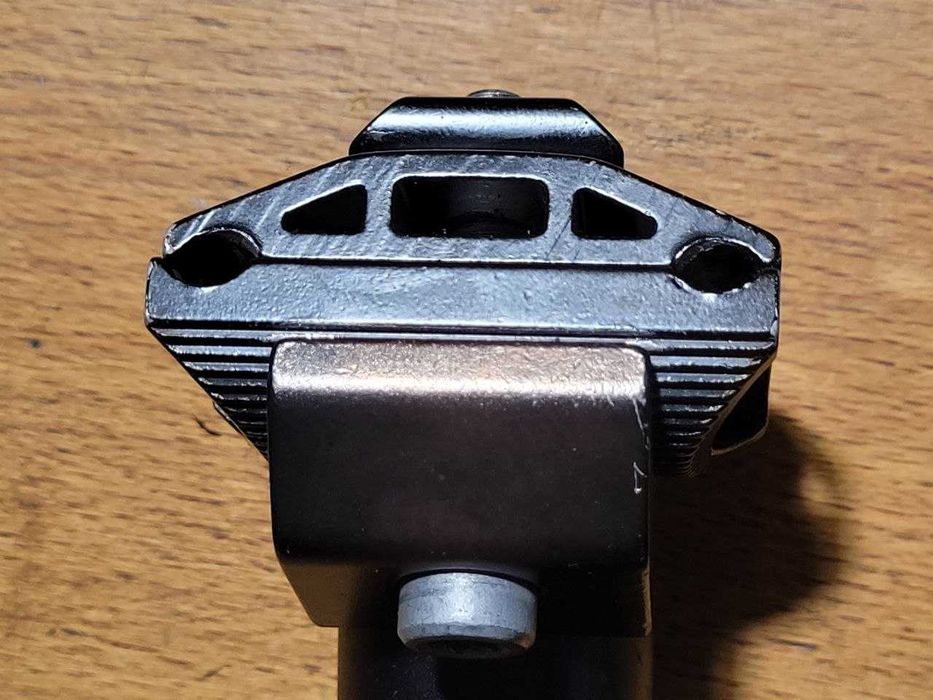 Кермо 60.5х22 металеве, Штир під сідло алюм. 31.6х32см.+замок 210