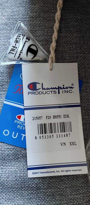 Z 1349 na 399zł!!! płaszcz puchowy Champion XXL