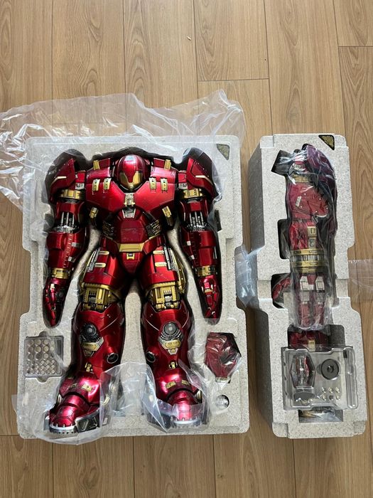 1/6 Hot Toys MMS510 Hulkbuster Deluxe Version + Ironman MK43MMS278-D09