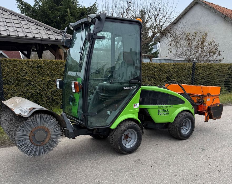 Ciągnik Kubota Egholm 2200 jak 2150 tuz pług do śniegu nośnik narzędzi