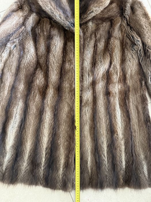 Futro naturalne brazowe