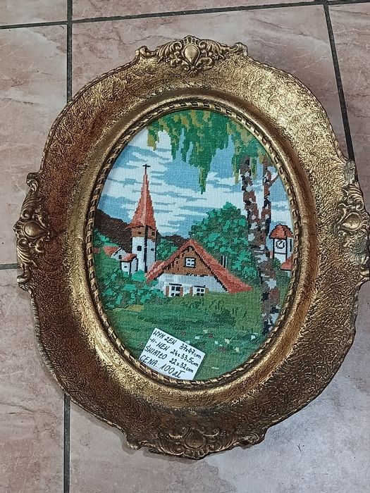 Stara drewniana rama