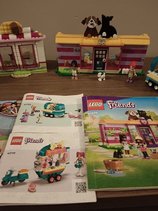 LEGO friends zestawy 41699, 41733, 41719, 41426