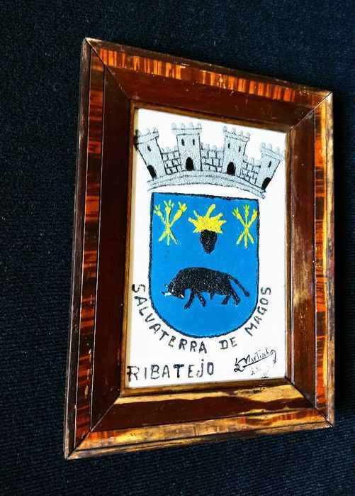 Quadro anterior a 1950 artesanato Salvaterra de Magos