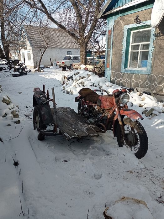 Мт Днепр мотоцикл на полном боевом ходу економичен