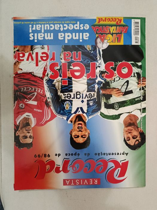 7  Revistas  RECORD (Diversas épocas futebol)