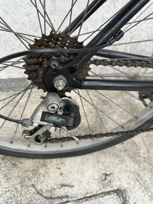Bianchi Osprey – Bicicleta híbrida/trekking clássica – Shimano – Excelente para cidade