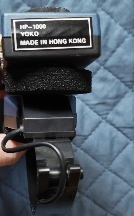 Auriculares com rádio FM / AM – antigo vintage