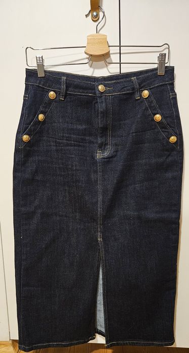 Spódnica dżinsowa ołówkowa Blue Shadow rozm. 38.