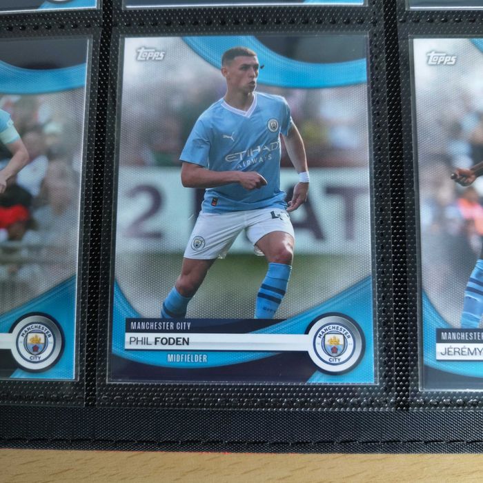 Cartas Manchester City Team Set