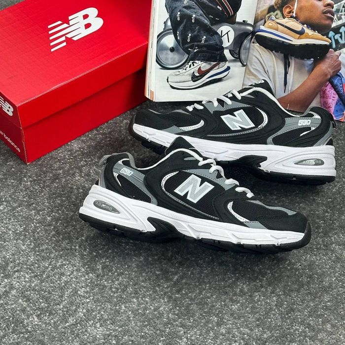 Нові Кросівки New Balance 530 Classic Black Grey 41 розмір