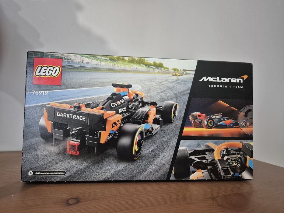 LEGO® 76919 Speed Champions - Samochód wyścigowy McLaren Formula 1