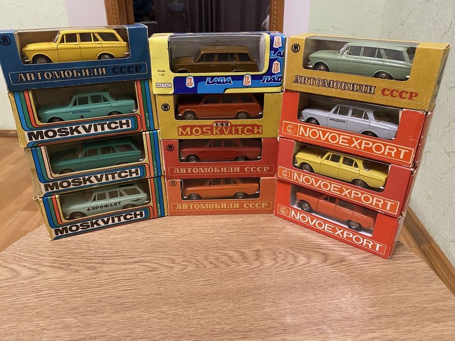 Модели СССР в масштабе 1:43.